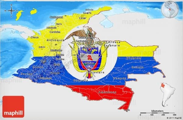 Colombia rb map